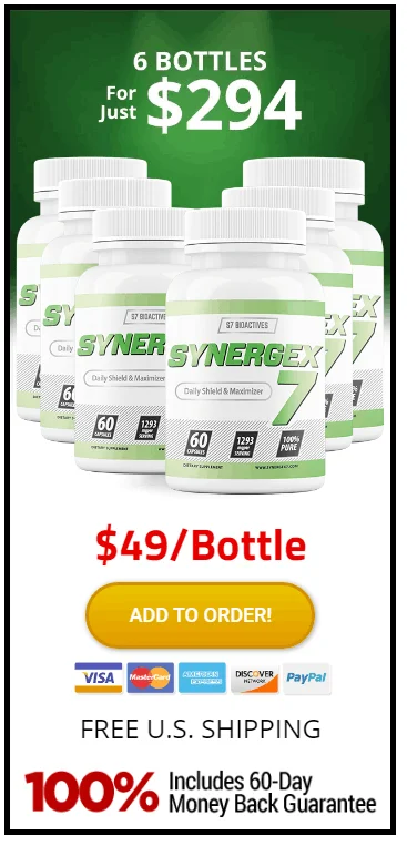 synergex 7- 6 bottles